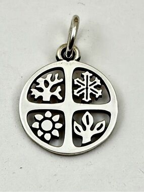 James Avery RETIRED Sterling FOUR SEASONS Charm
